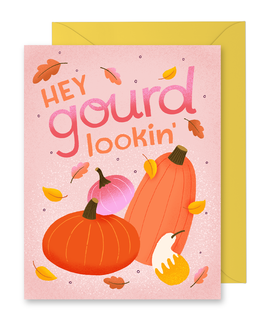 Hey Gourd Lookin' Greeting Card
