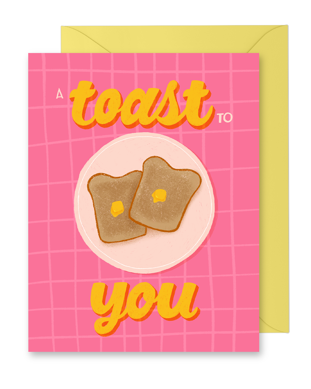 A Toast to You Greeting Card