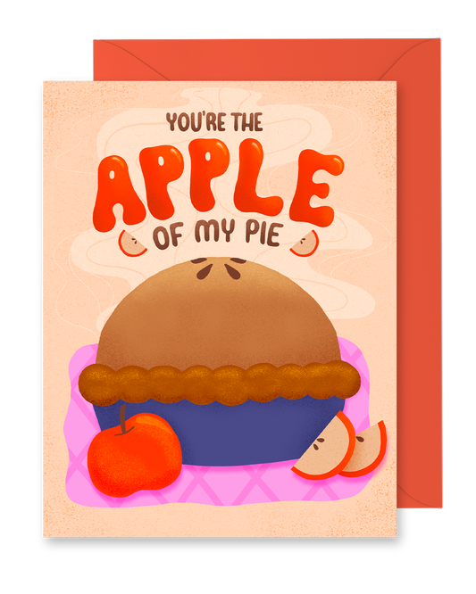 Apple of My Pie Greeting Card