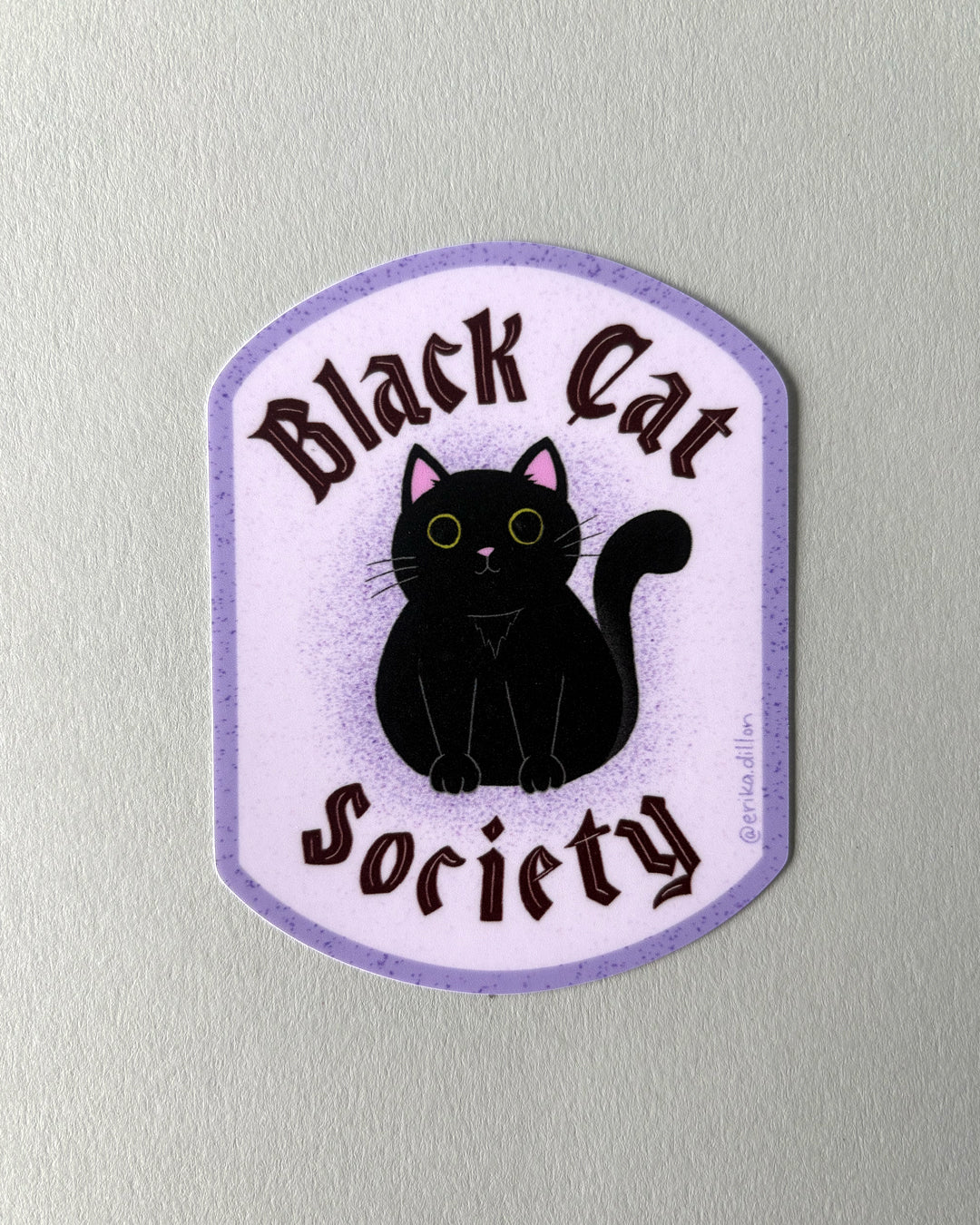 Black Cat Society Sticker