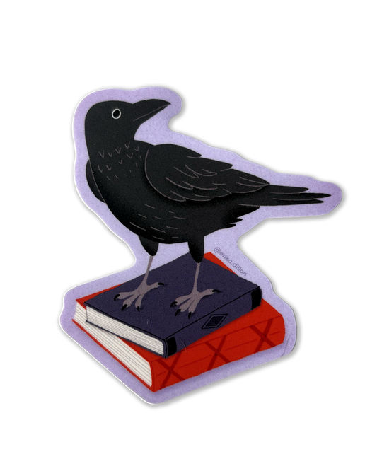 Corvid Curiosity Sticker