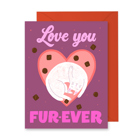 Love You Fur-Ever Greeting Card