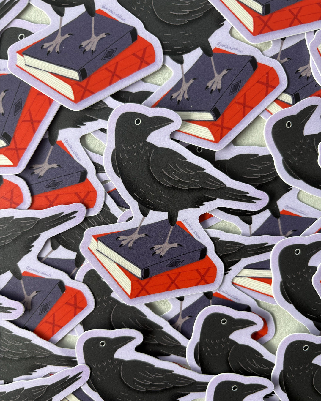 Corvid Curiosity Sticker